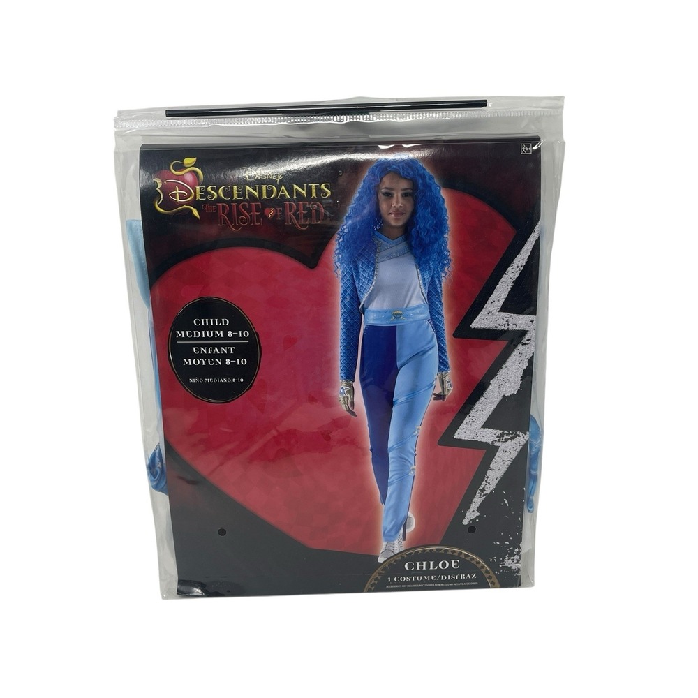 Disney Descendants 4 The Rise Of‎ Red Chloe Halloween Costume Child Medium 8-10